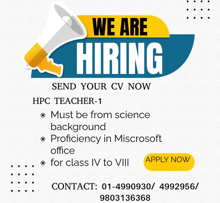 Vacancy Announcement